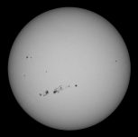 Słońce 04.12.2025 godz. 09.32